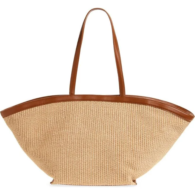 bag Reformation Lucia Raffia Tote Nordstrom $298