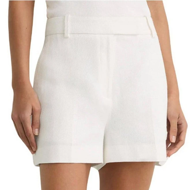 shorts Reiss Alyx Tailored Linen-Blend Shorts Dillard's $235