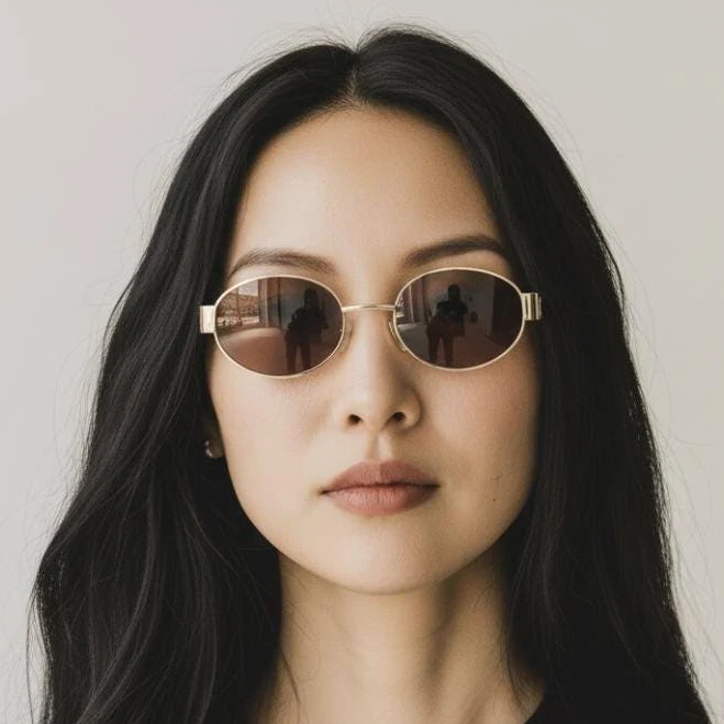 accessory Retro Round Metal Sunglasses Etsy - Seller $32.66