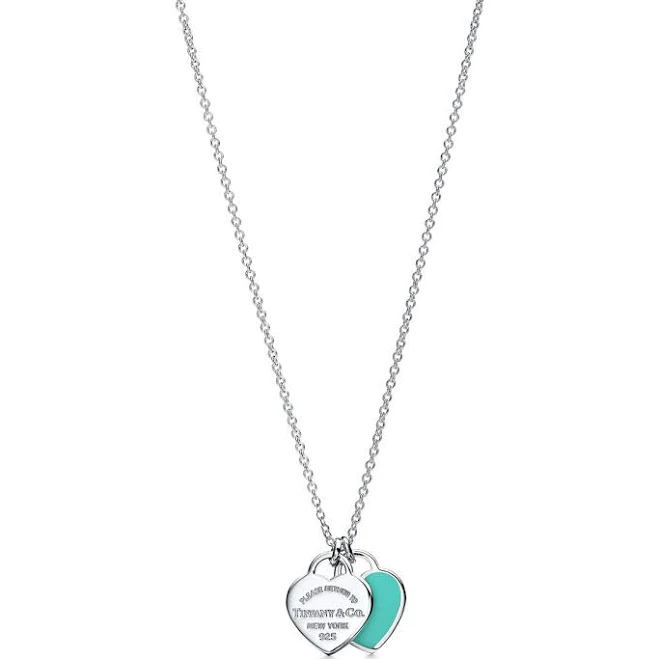 accessory Return to Tiffany Double Heart Tag Pendant in Silver Tiffany & Co. $300