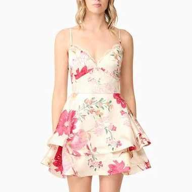 dress Rosalina Tiered Mini Dress elliatt.com $166.6