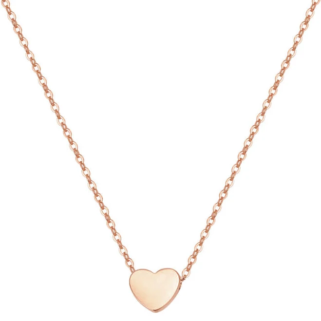 accessory Rose Gold Sweetheart Pendant Necklace Hey Happiness $38.74