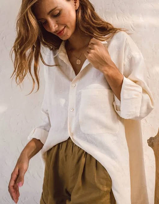 two piece set Rove Women's Oversized Linen Shirt ROVE $149