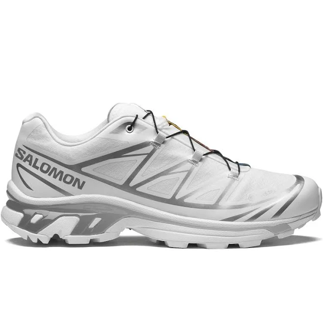 shoes Salomon Men's XT-6 GTX Trail Sneaker in White / White / Ftw Silver, Size 12.5, Waterproof, Breathable Huckberry $200