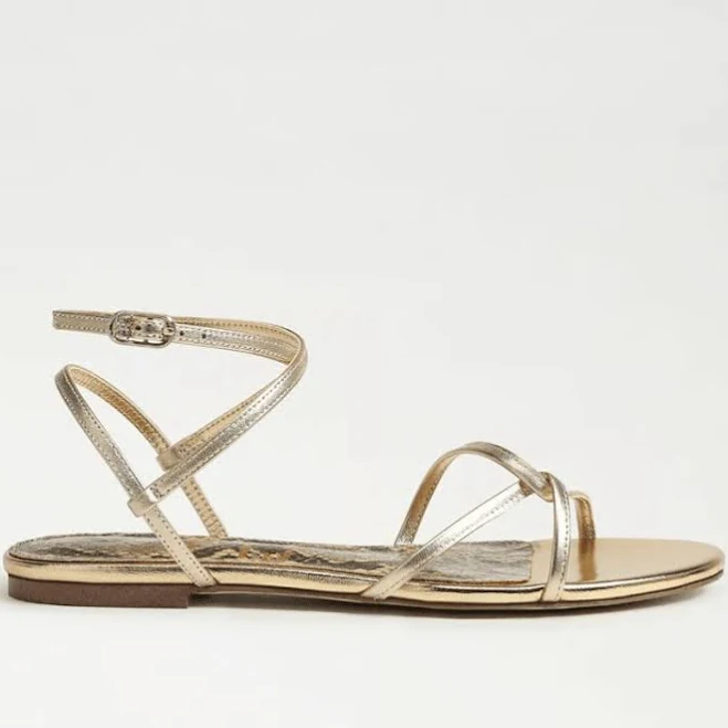 shoes Sam Edelman Women's Ellina Strappy Flat Sandals Capri by Sunset & Co. $100