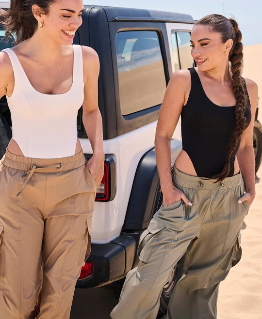 top Scoop Neck Sleeveless Bodysuit wiskiiactive $86