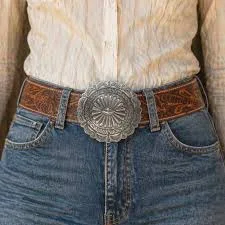 accessory Silver Concho Leather Belt Belts Buckles Bolos $36