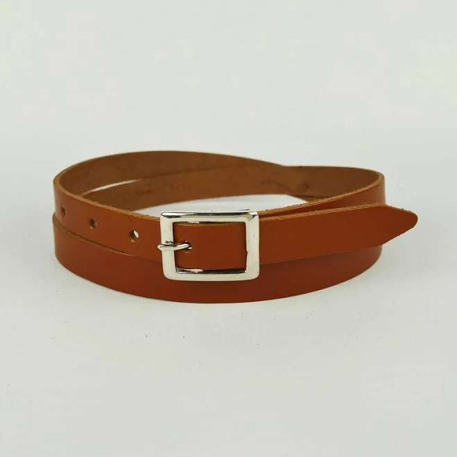 accessory Skinny Leather Belt Etsy - VillageLeathers $19.35