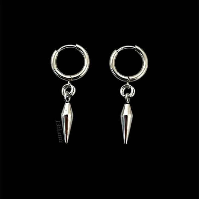 accessory Spike Hoops Etsy - Seller $16