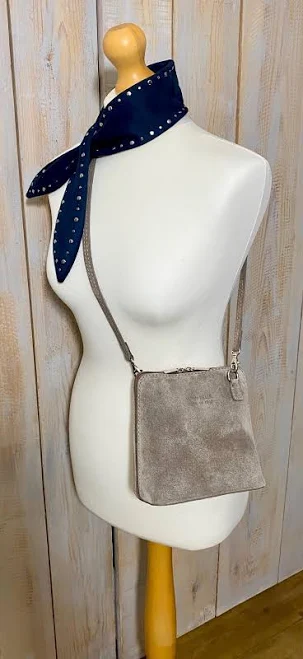 bag Suede Crossbody Bag Made in Italy Etsy - Seller $52.25