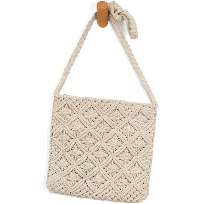 bag Sutton Macrame Crossbody Bag Joy Susan $61
