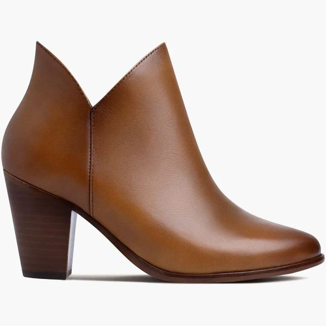 shoes Thursday Boot Company Women's Uptown Leather Bootie Thursday Boot Company $180