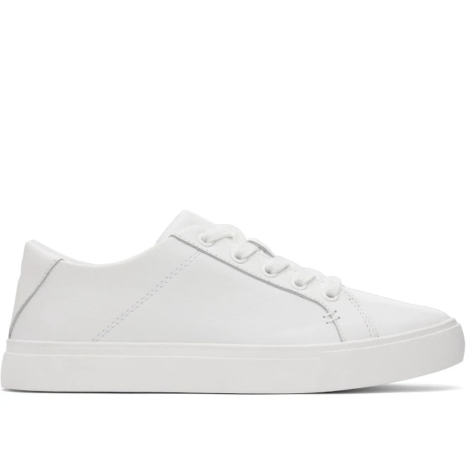 shoes TOMS Women's Kameron Lace-Up Leather Sneakers TOMS.com $85