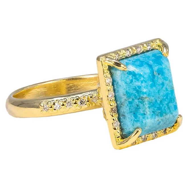 accessory Turquoise Cocktail Ring Armenta Collection $5890