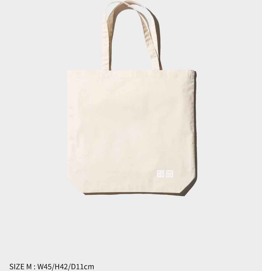 bag Uniqlo Reusable Tote Bag uniqlo.com/us $3.9