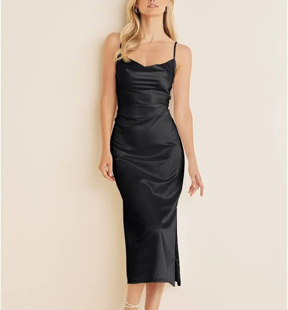 dress Venus Women's Cowl Neck Slip Dress VENUS $59