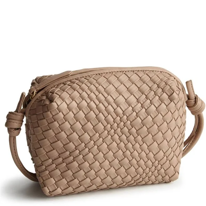 bag Vera Bradley Blake Woven Faux Leather Crossbody Bag Occasionally Yours $59.5