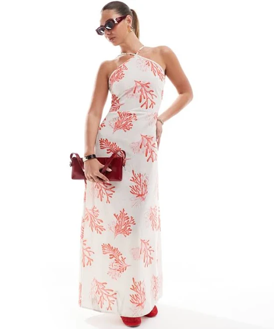 dress Vero Moda Halter Maxi Dress ASOS $60.9