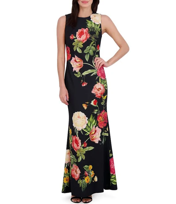 dress Vince Camuto Women's Floral Sleeveless Mermaid Gown Dillard's $198
