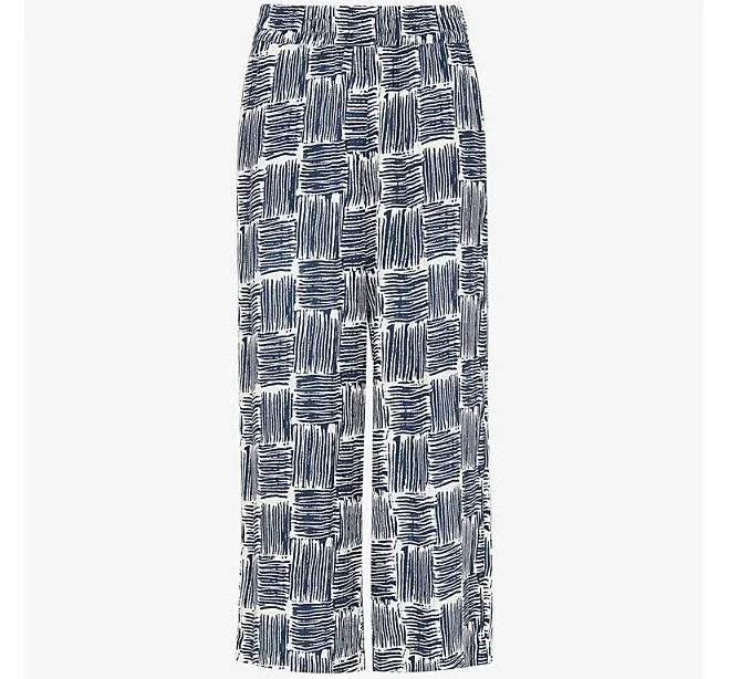 culottes Whistles Women's Cropped Abstract-Print Trousers Selfridges $96