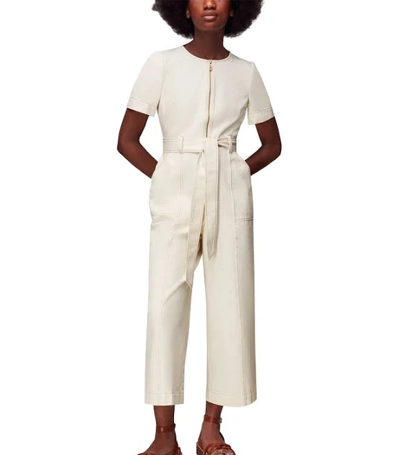 jumpsuit Whistles Women's Short Sleeve Denim Jumpsuit Bloomingdale's $209