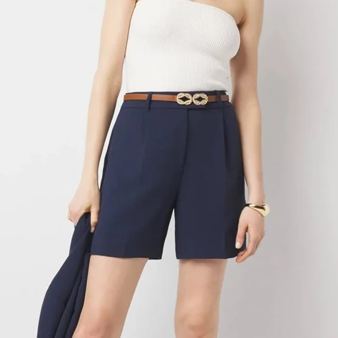 bottom White House Black Market Women's High-Rise Tailored Shorts White House Black Market $41.99