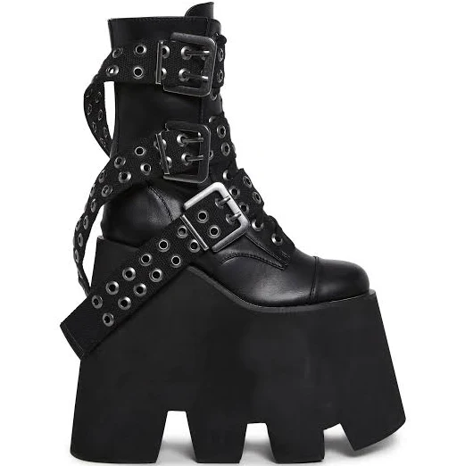 shoes Widow Grudge Match Mega Platform Boots Dolls Kill $132.3