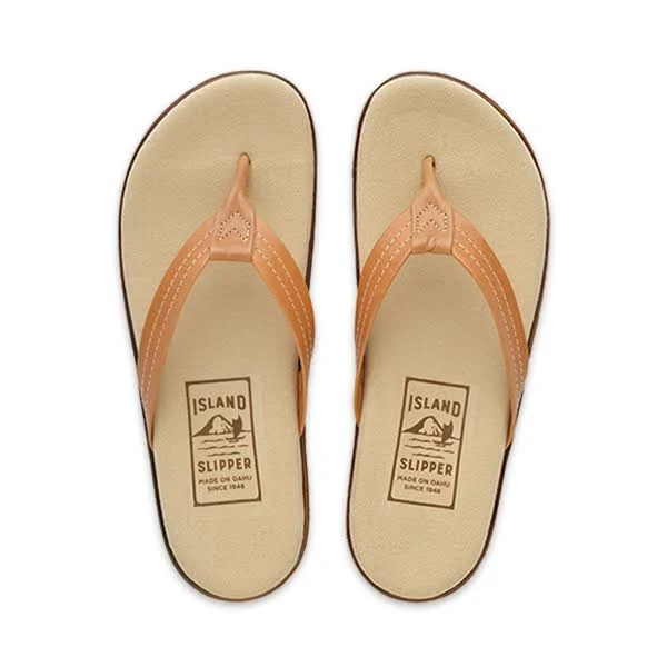 shoes Women's Leather Thong Flats Island Slipper $119.95