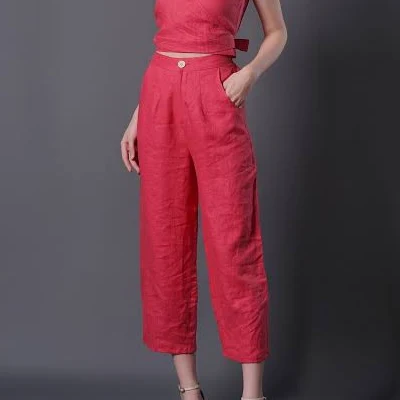 matching set Women's Linen Pants with Pockets Etsy - Seller $81.25