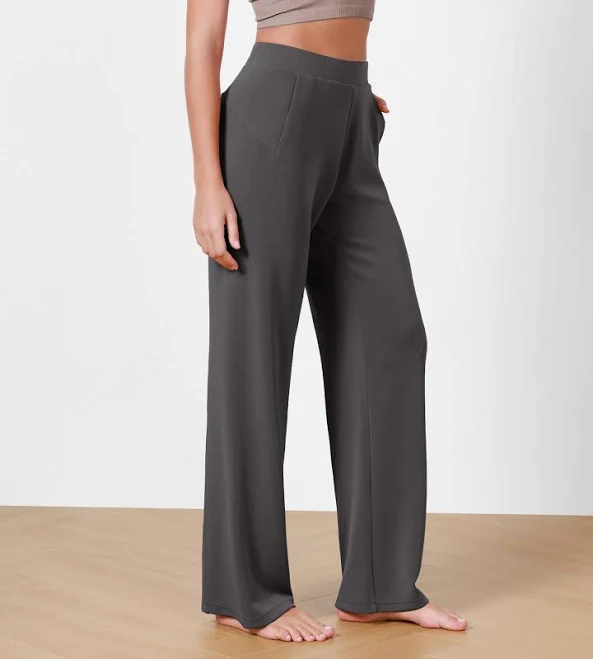 pants Women's Modal Soft High Waist Lounge Pants with Pockets ododos $39.98