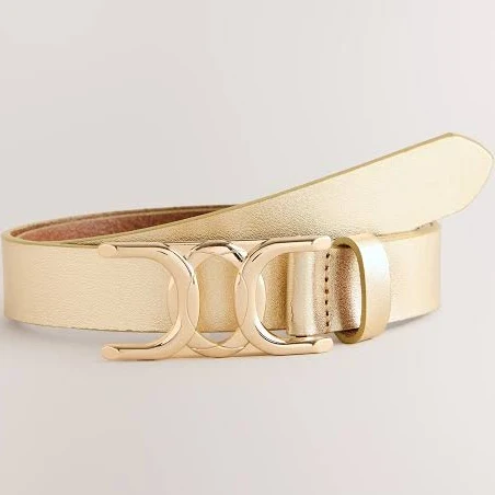 accessory Womens NEXT Regular Statement Buckle Leather Belt Next USA $31