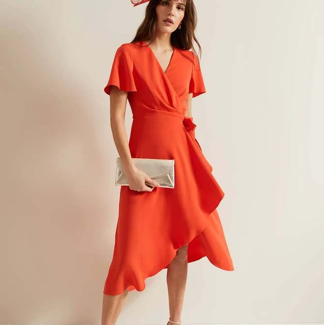 dress Womens Phase Eight Julissa Wrap Midi Dress Phase Eight US $225