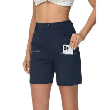 shorts Women's Quick-Dry Hiking Cargo Shorts with 6 Pockets Walmart - Yuyangdpb X $19.59