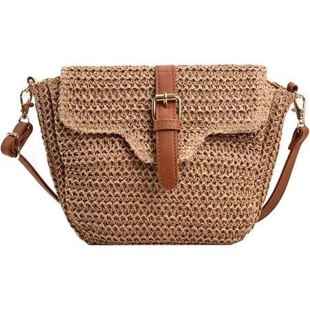 bag Women's Straw Crossbody Bag Walmart - esunarty Direct $20.99
