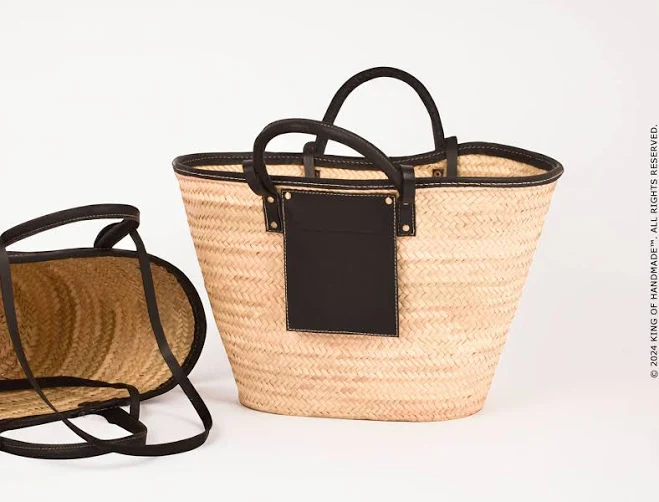 bag Woven Straw Shoulder Tote Bag Milk Money $98