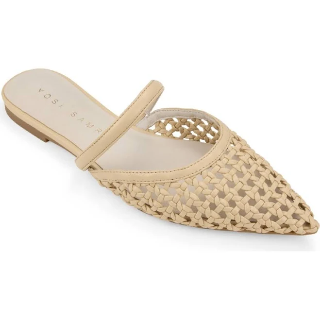 shoes Yosi Samra Justine Pointed Toe Slingback Mule Mules Nordstrom $130