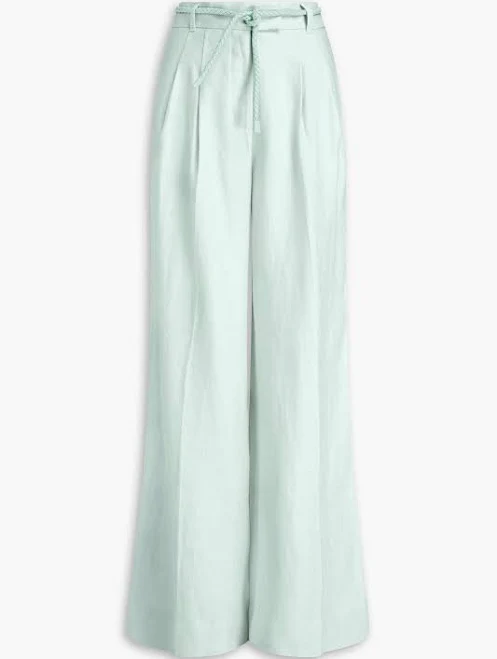 pants Zimmermann Natura Linen Wide Leg Pants THE OUTNET $348