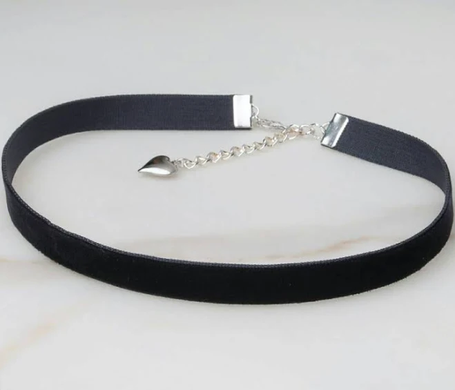 accessory 90s Adjustable Velvet Choker Etsy - Seller $9.99