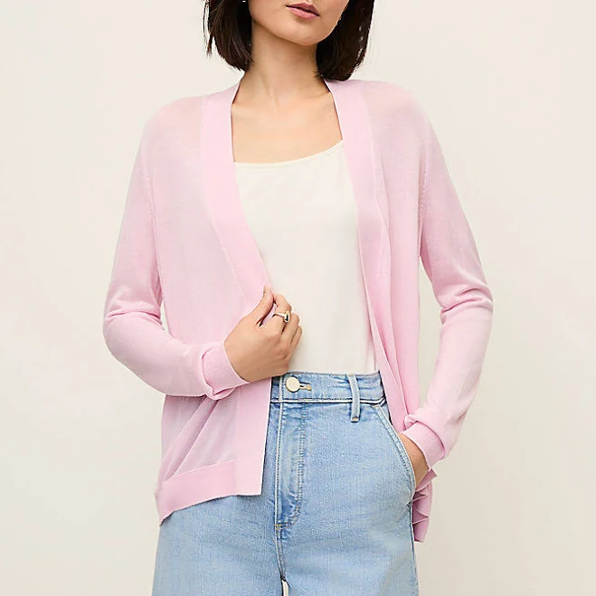 outerwear Ann Taylor Women's Lightweight Open Cardigan Ann Taylor $41.7