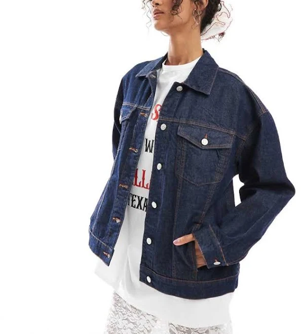 denim jacket ASOS Oversize 90s Denim Jacket ASOS $37.99