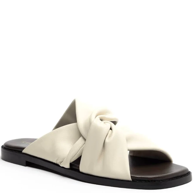 shoes Cecelia New York Idea Leather Knotted Slide Cecelia New York $139
