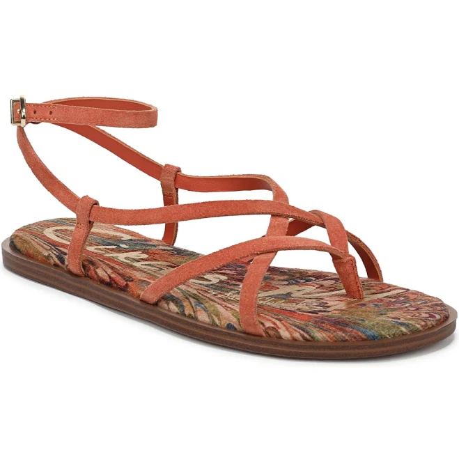 shoes Circus NY by Sam Edelman Women's Dakota Suede Ankle Strap Sandals Macy's $63
