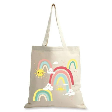 bag Current Kids Rainbow Natural Canvas Tote Walmart - Current $19.99