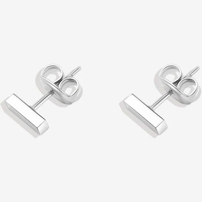 accessory Dainty Bar Stud Earrings Gold Inspirational Jewelry by Mint & Lily Mint & Lily $29
