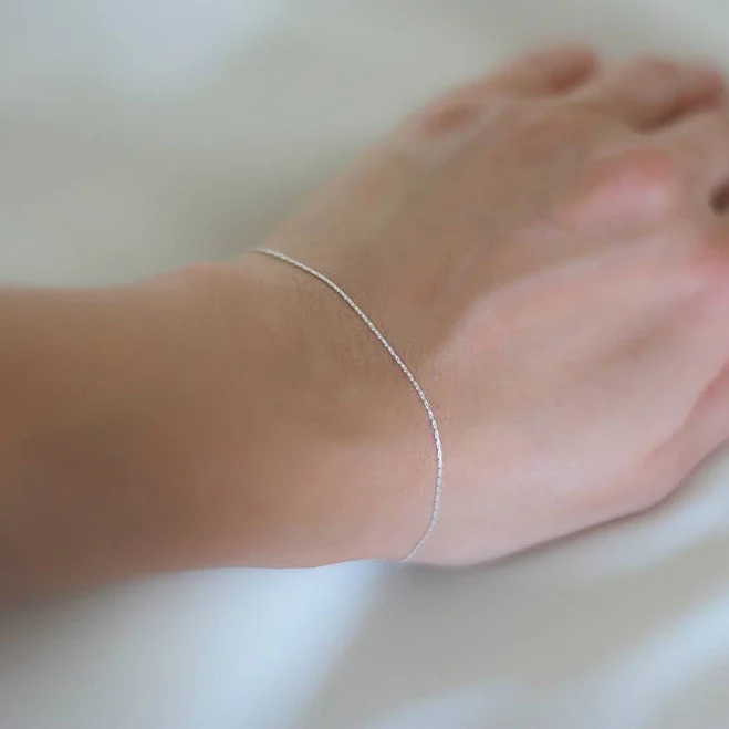 accessory Dainty Silver Bracelet Etsy - Seller $24.44