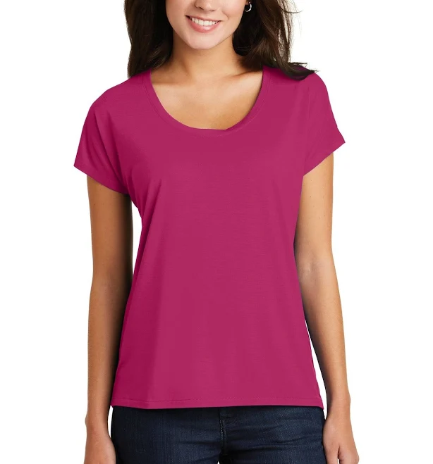 t-shirt District Women's Drapey Dolman Tee League Outfitters $9.99