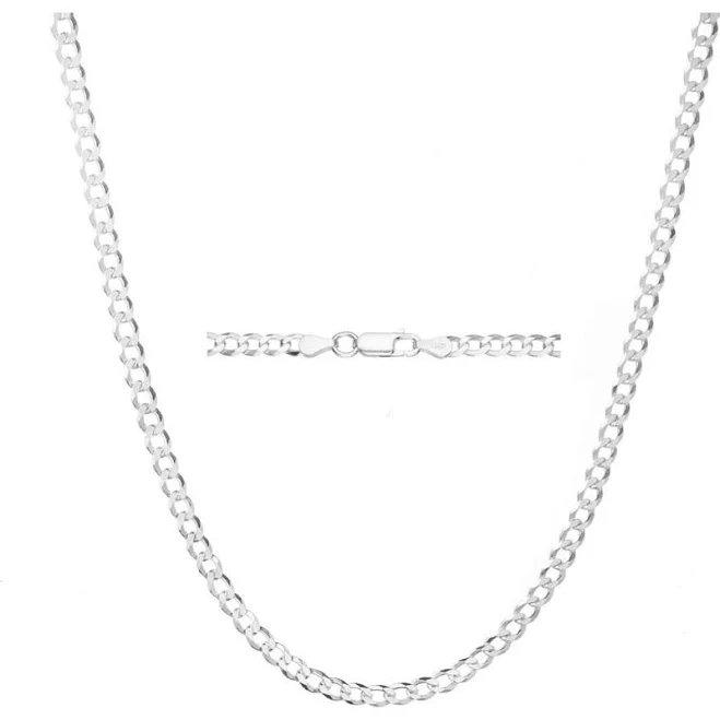 accessory Donatello Gian Solid Sterling Silver Curb Chain Necklace Nordstrom $164.99