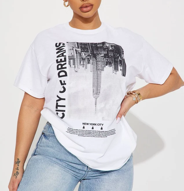 top Fashion Nova Short Sleeve Graphic T-Shirt Fashion Nova $15.99