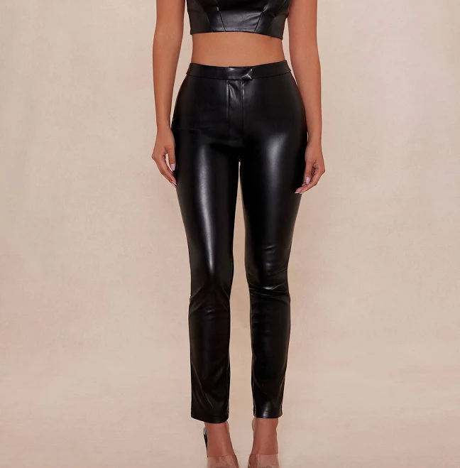 pants Fashion Nova Women's Kendra Faux Leather Skinny Pants Fashion Nova $11.98