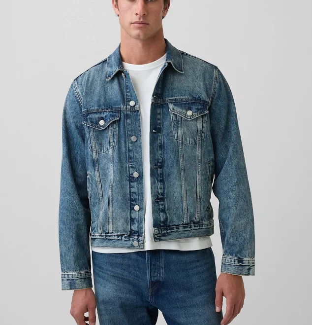 denim jacket Gap Men's Classic Icon Denim Jacket Gap $62